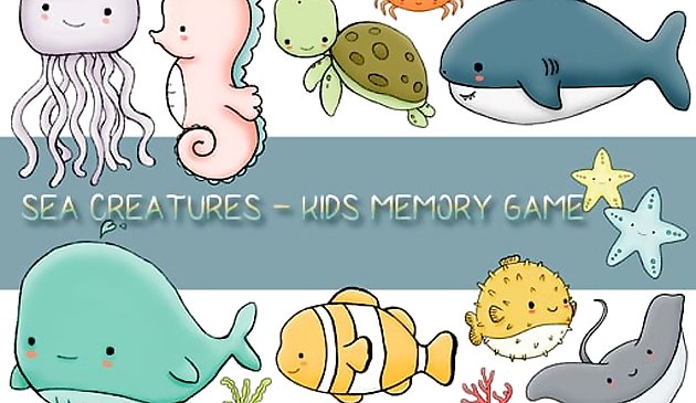 Детские морские существа памяти