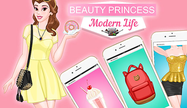 Schönheit Prinzessin Modernes Leben