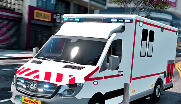 Rettungsrennen für Krankenwagen