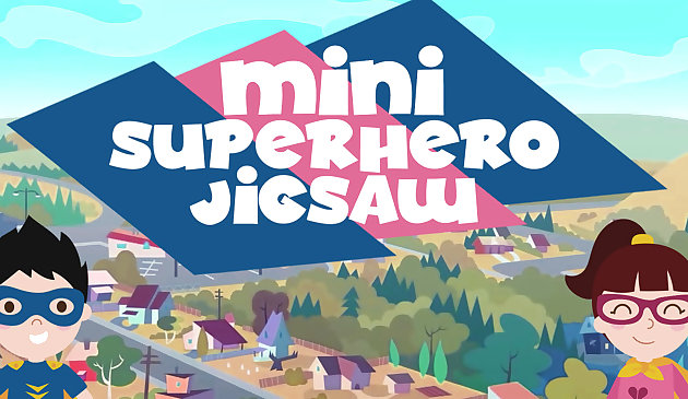 Mini Superhero Jigsaw
