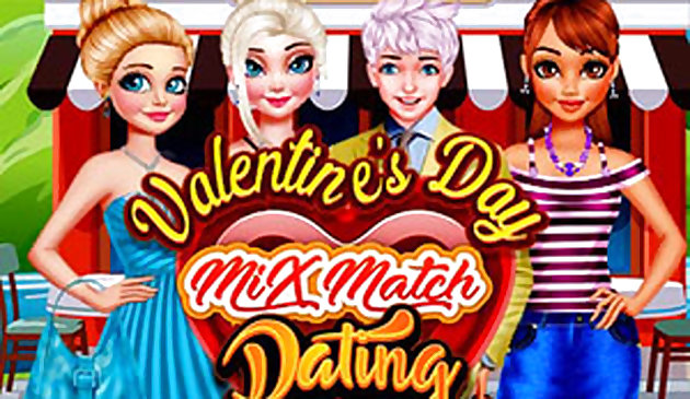 Valentinstags Mix-Match-Dating
