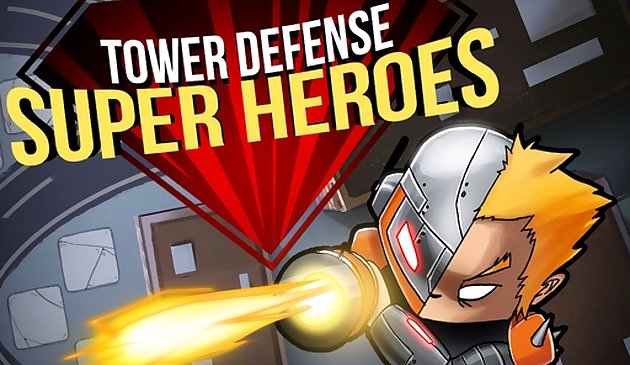 Superhéroes de la defensa de la torre