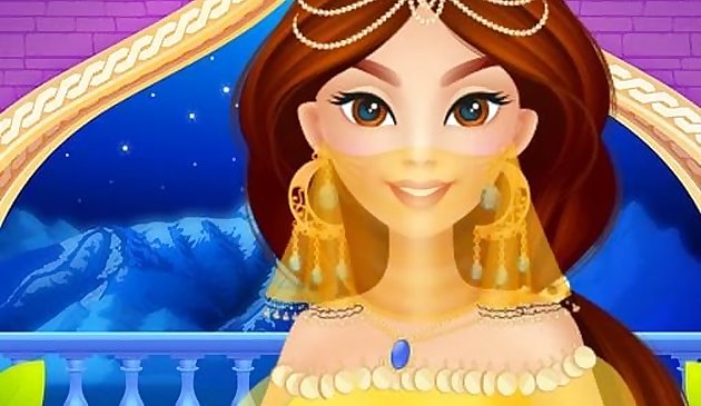 Arabische Prinzessin Ankleidespiel für Mädchen