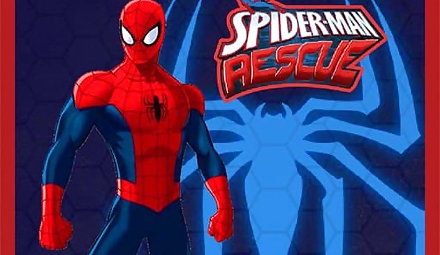 Spiderman Rescue - Pin-Pull-Spiel