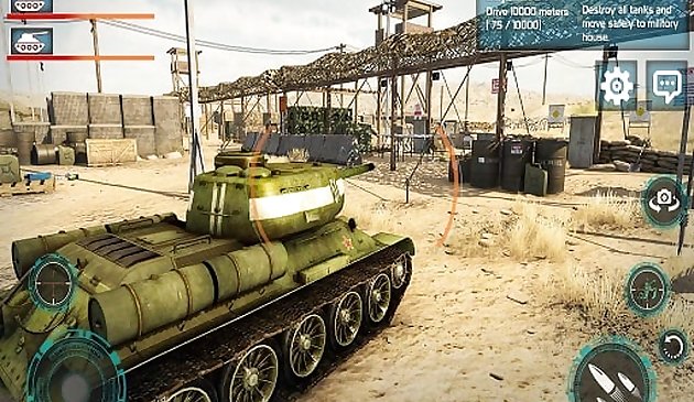 Танковый бой 3D: Война танков 2к20