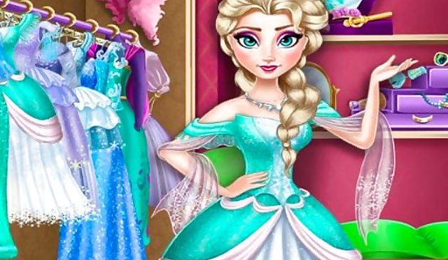 Jeux d’habillage Disney Frozen Princess Elsa