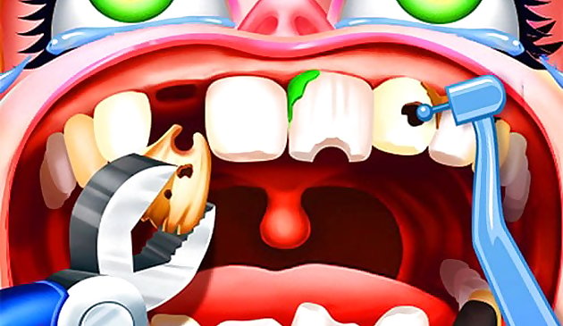 歯科医のゲーム歯の医者の外科ER病院
