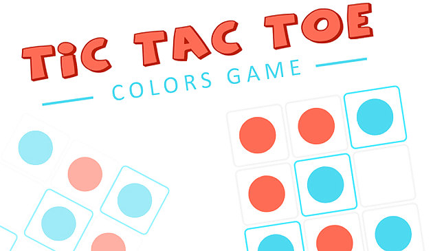 Tic Tac Toe Colors Game