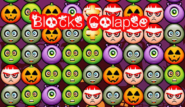 Хэллоуинские блоки Collaspse Delux