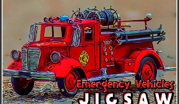 Rompecabezas de vehículos de emergencia