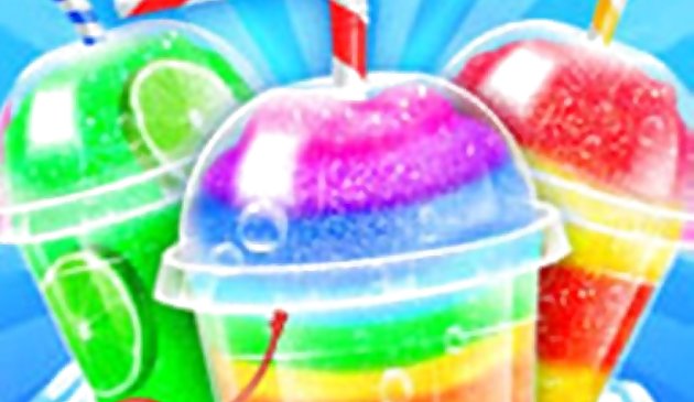 Rainbow Frozen Slushy Truck - Summer Desserts