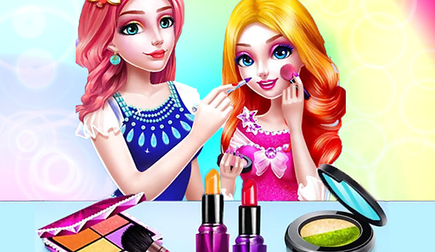 Salon de maquillage de princesse