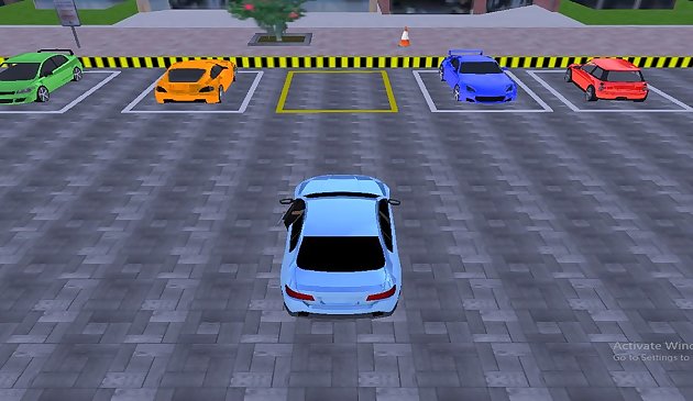 Garagenpark-Simulator-Spiel