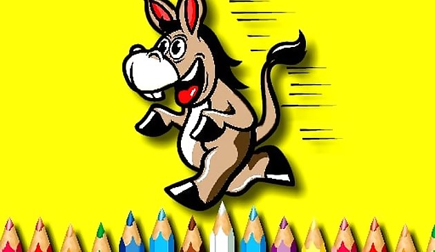Livre de coloriage BTS Donkey