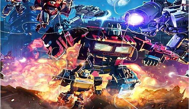 Battle robot Jigsaw puzzle collection b