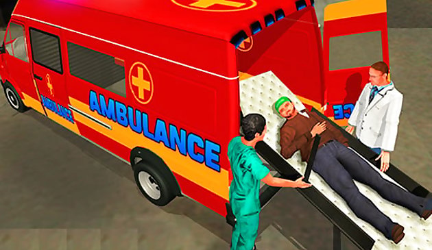 Krankenwagen-Rettungs-Fahrersimulator 2018