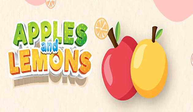 Äpfel & Zitronen Hyper Casual Puzzle Spiel