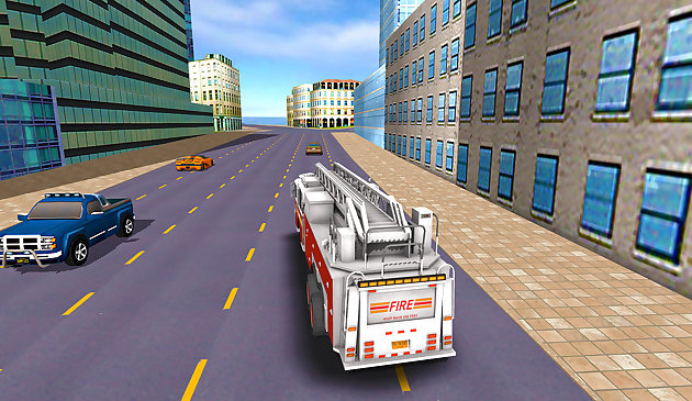 Sauvetage des camions de pompiers de la ville