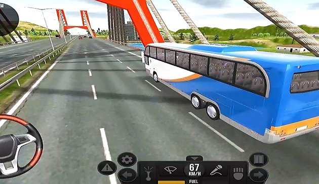 Simulador de conducción de autobuses en autobús 2020: autobús urbano gratuito
