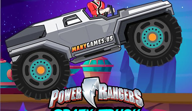 Camión loco de Power Rangers