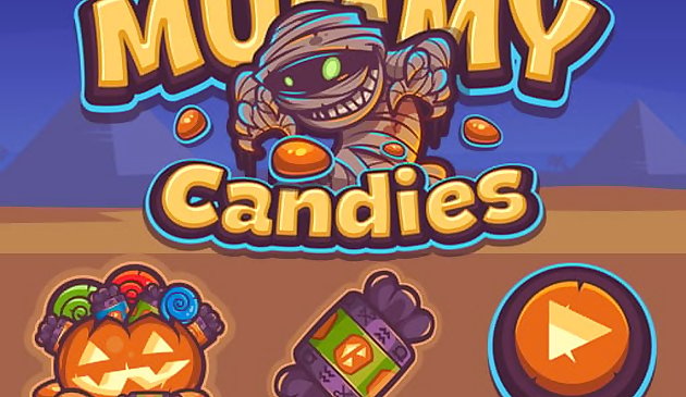 Mumien-Bonbons | Vollbild-HD-Spiel