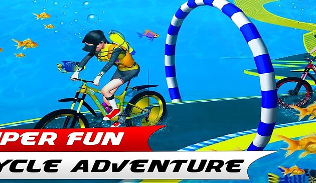 Pistas de carreras de bicicletas subacuáticas : BMX Impossible Stunt