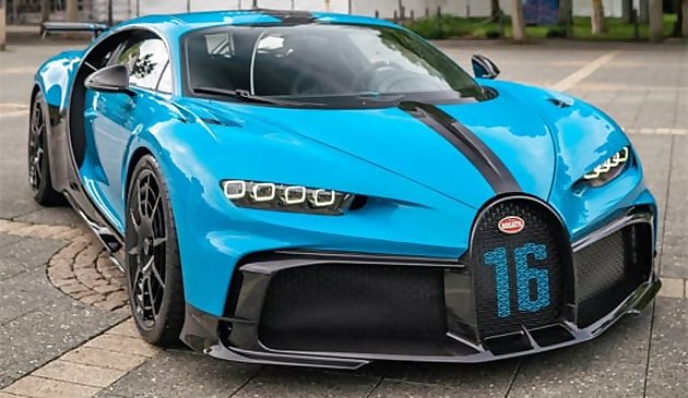 Rompecabezas de coches deportivos Bugatti