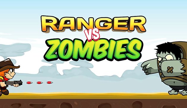 Ranger lucha contra zombis