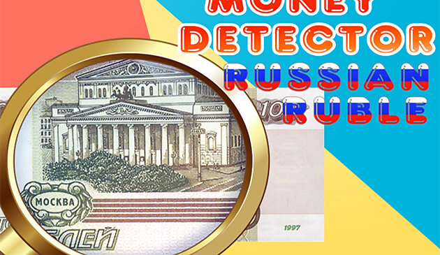 Detector de dinero Rublo ruso