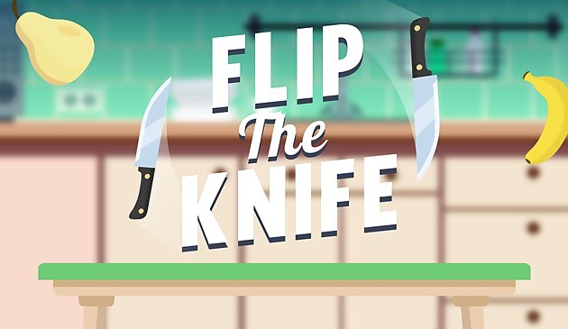 Drehen Sie das Messer um