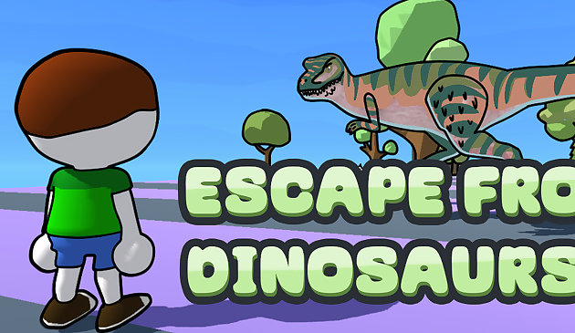 Flucht vor Dinosauriern