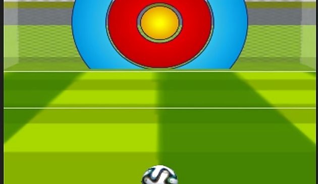 Einfaches Fußball-Kicken