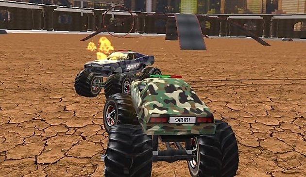 Снос Monster Truck Army 2020