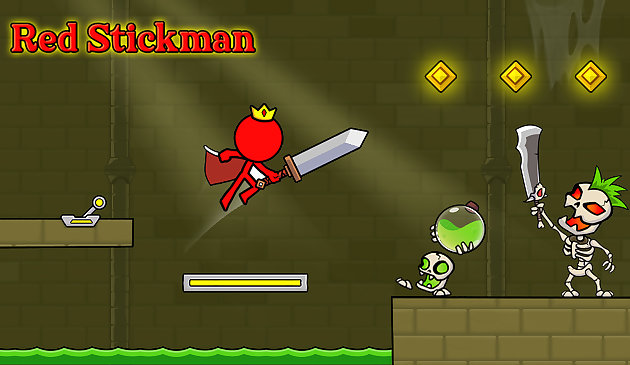 Red Stickman: Palo de lucha