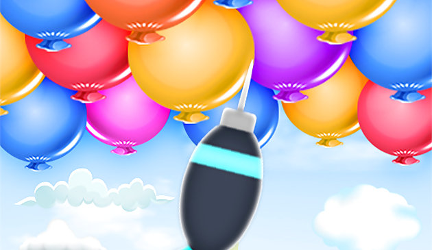 Luftballon platzen lassen
