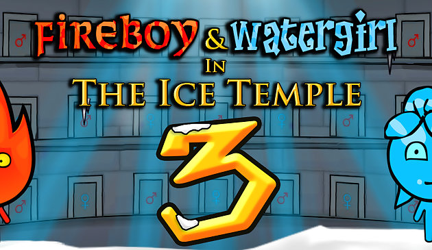 Fireboy und Watergirl 3 Eistempel