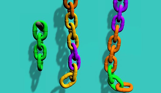 Farbketten-Sortierpuzzle