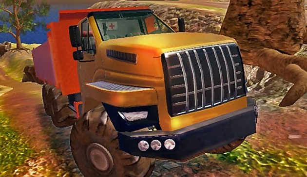 Симулятор грузовика повышенной проходимости Подъем на холм