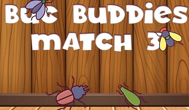 Bug Buddies 3-Gewinnt-Spiel