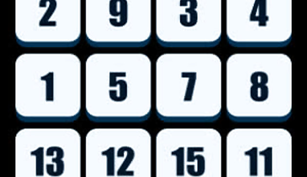 Zahlen-Schiebe-Puzzle