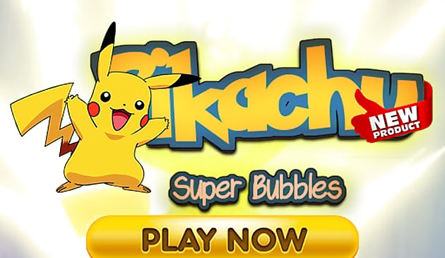 Super Pikachu Burbujas