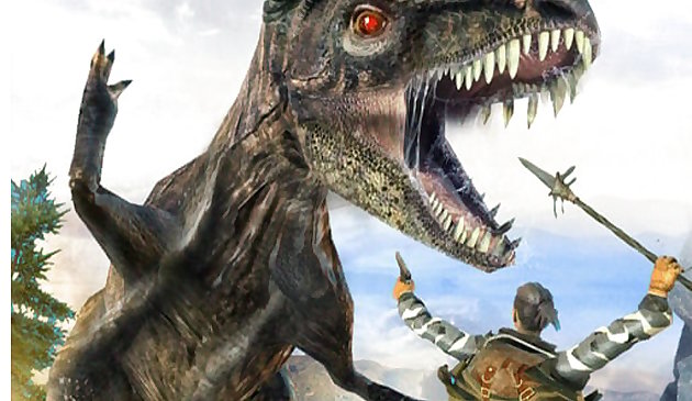 恐竜狩り恐竜攻撃ジグソーパズル