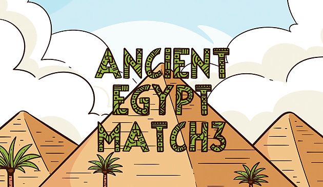 Altes Ägypten 3-Gewinnt-Spiel