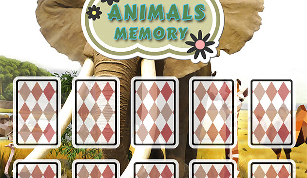 Tarjetas de animales Memoria