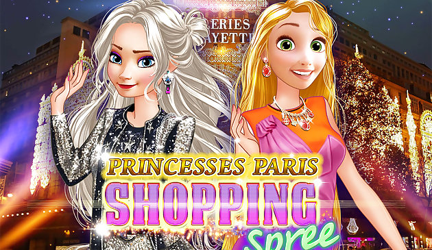 Prinzessinnen Paris Einkaufsbummel