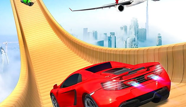 Mega Ramp Car Racing Stunt Бесплатные новые автомобильные игры 2021