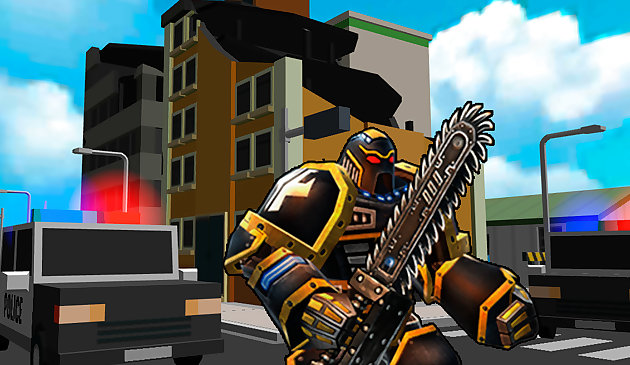로봇 영웅 도시 시뮬레이터 3D
