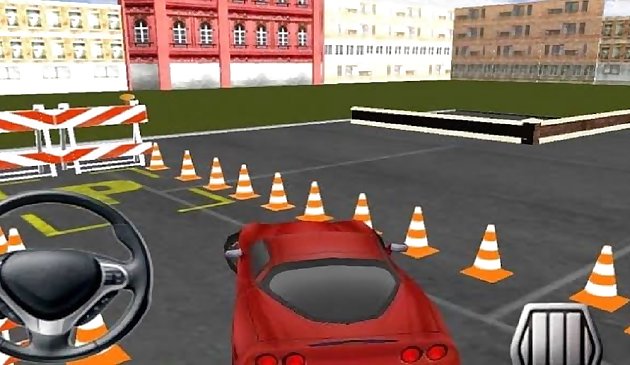 Жесткая автомобильная парковка Современная драйвовая игра 3D
