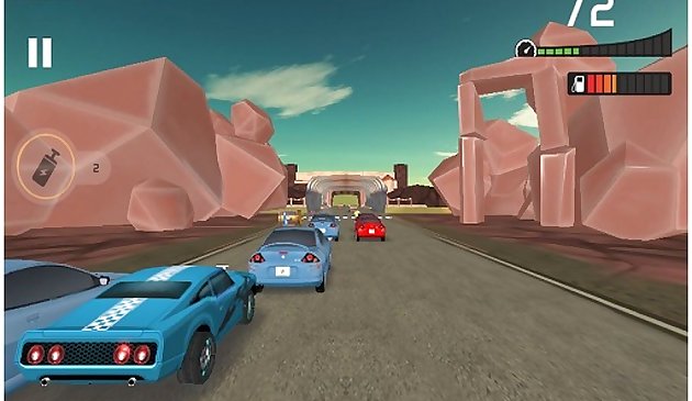Speed-Auto-Rennspiel 3D