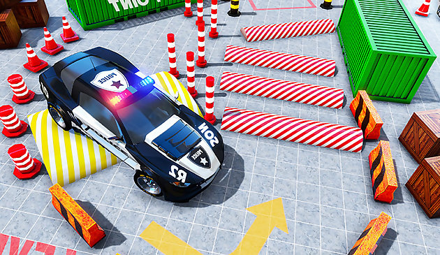 Police Car Parking Mania Car Driving Jeux